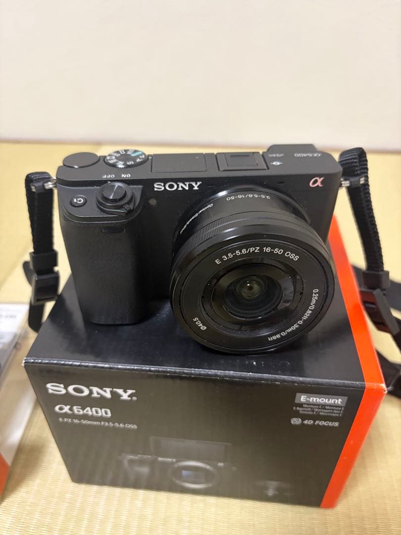 U*S様 SONY ミラーレス一眼カメラ α6400とボディケース LCS-EB