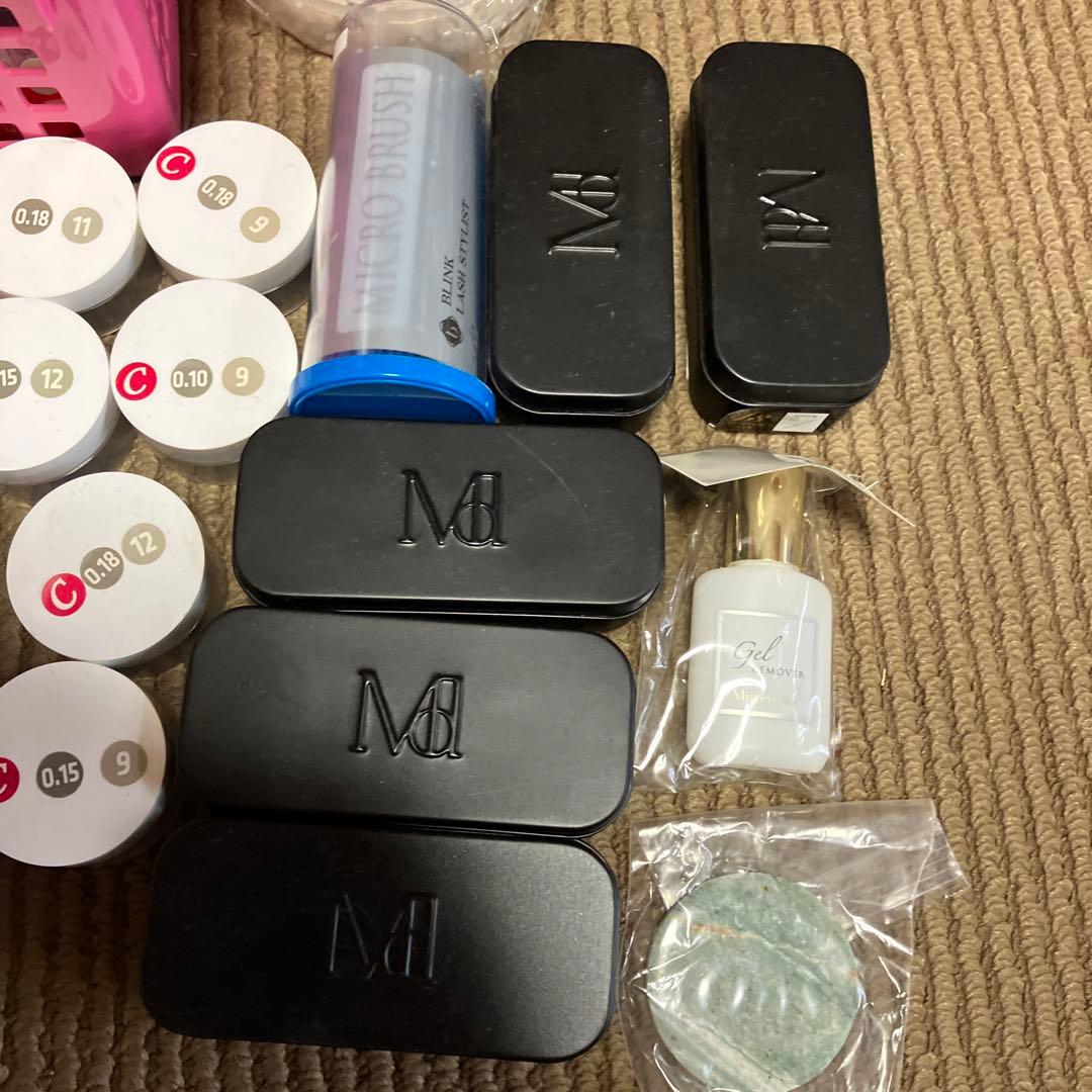 つけま　　エクステ　つけまつげ　まとめ売り　接着剤　 LASH