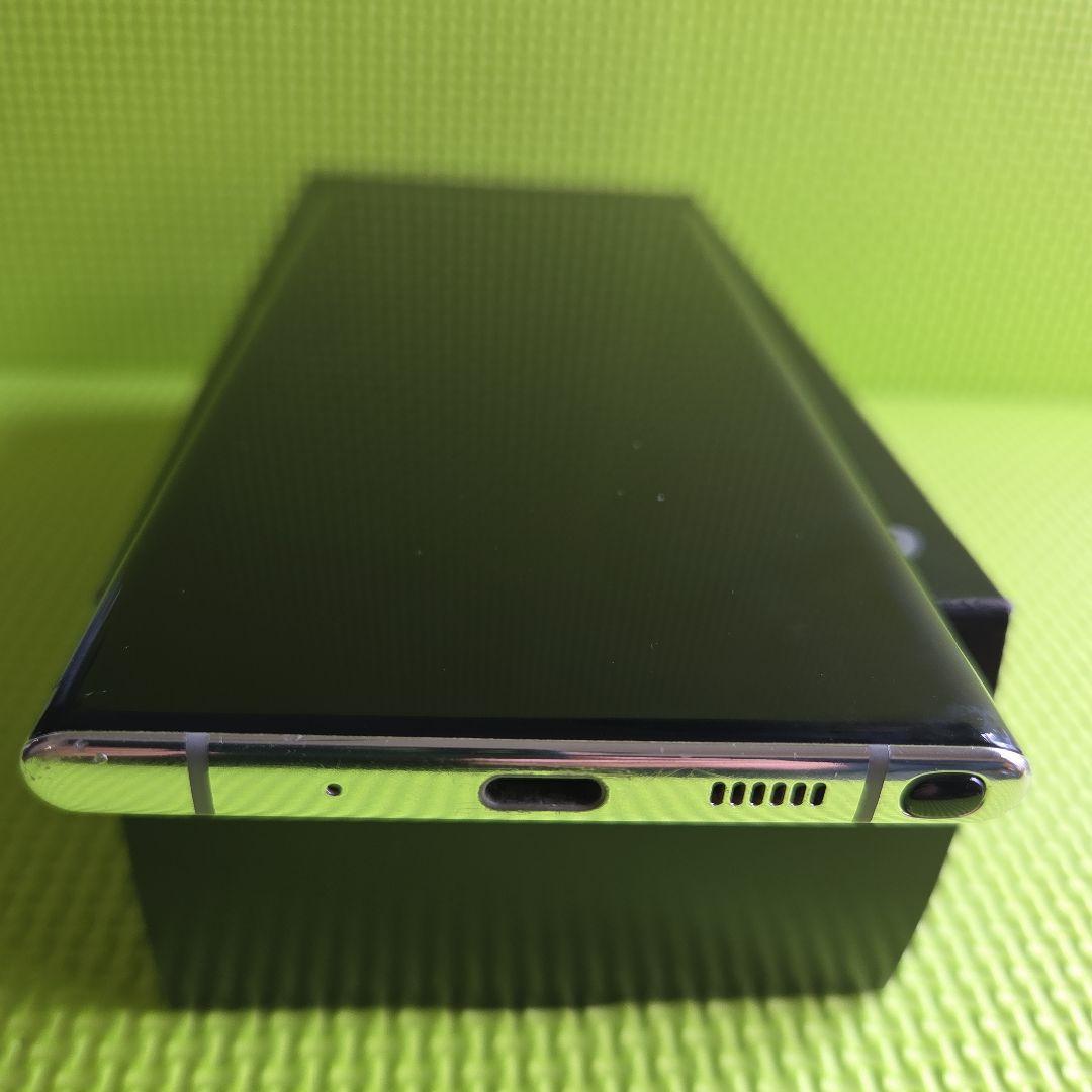 Galaxy note10+ オーラホワイト