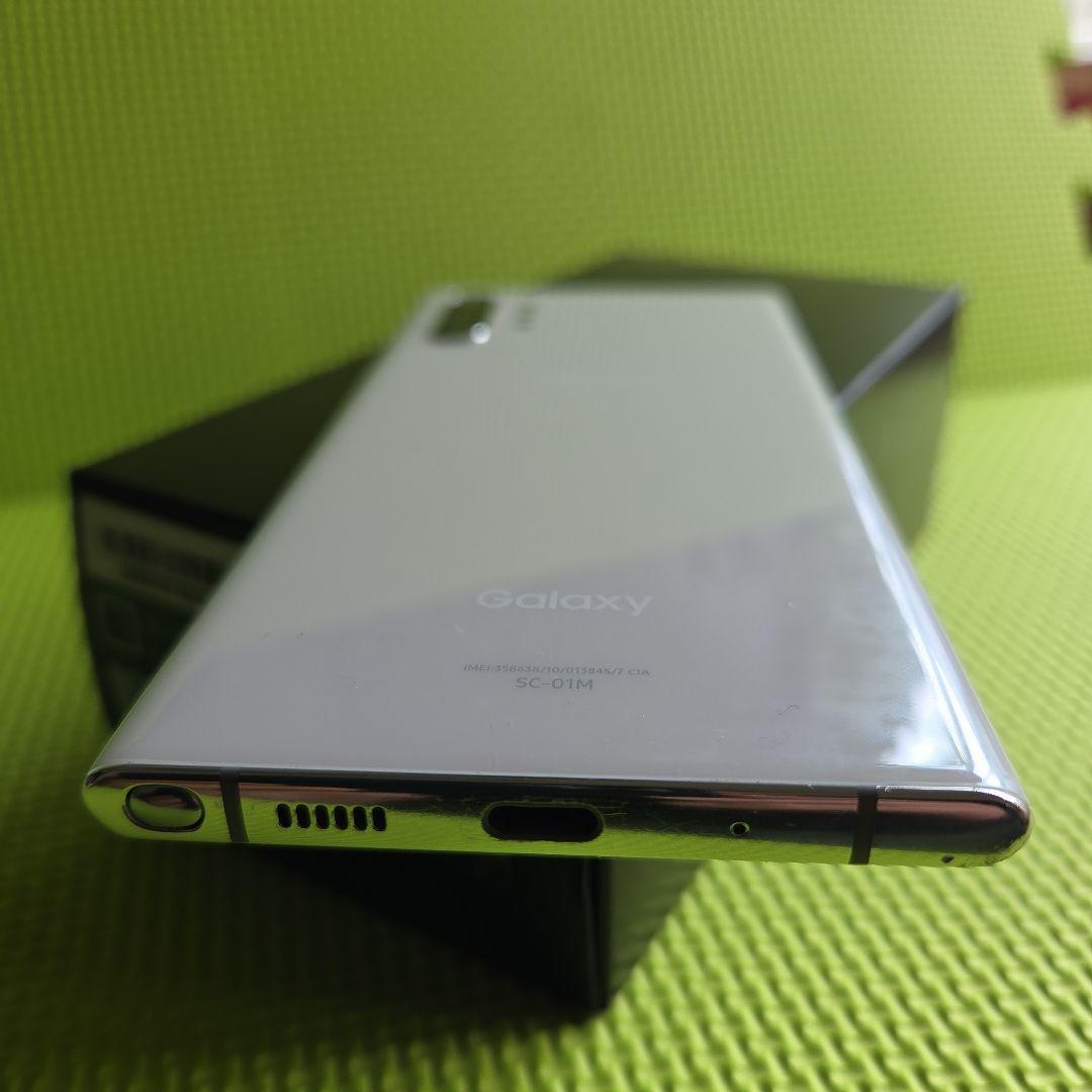Galaxy note10+ オーラホワイト