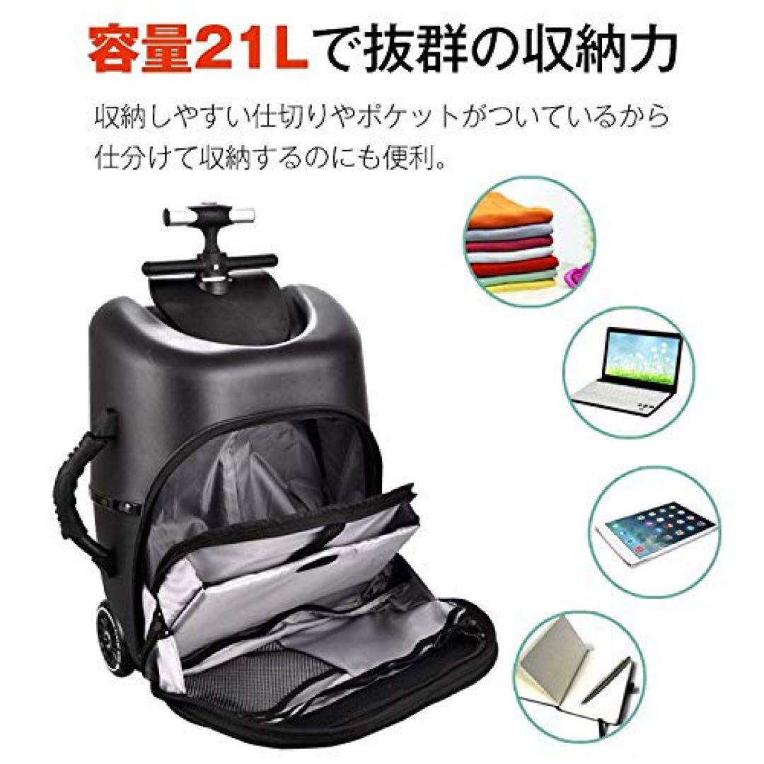 スーツケース乗れる　バギーの代わりに
