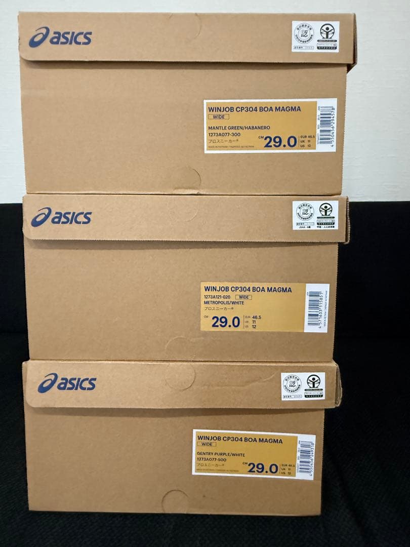 アシックス 安全靴限定CP304BOA 全部 29.0 今月だけ送料込みです