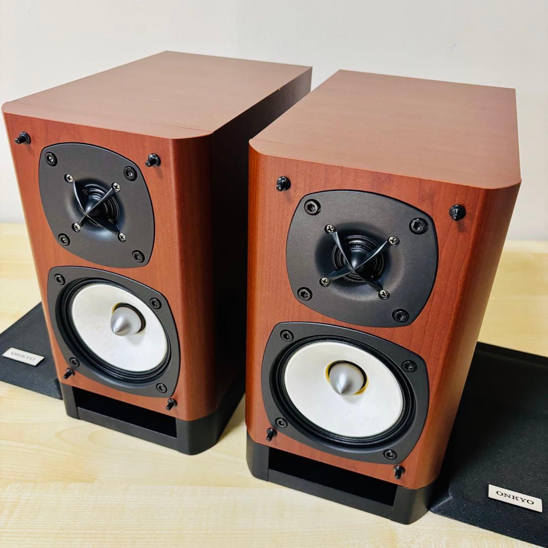【美品】ONKYO 2ウェイ・スピーカーシステムD-55EX 送料込み 2台