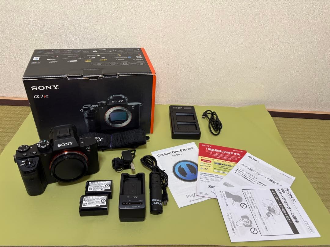 【美品】SONY α7R II ILCE-7RM2 低ショット2447回