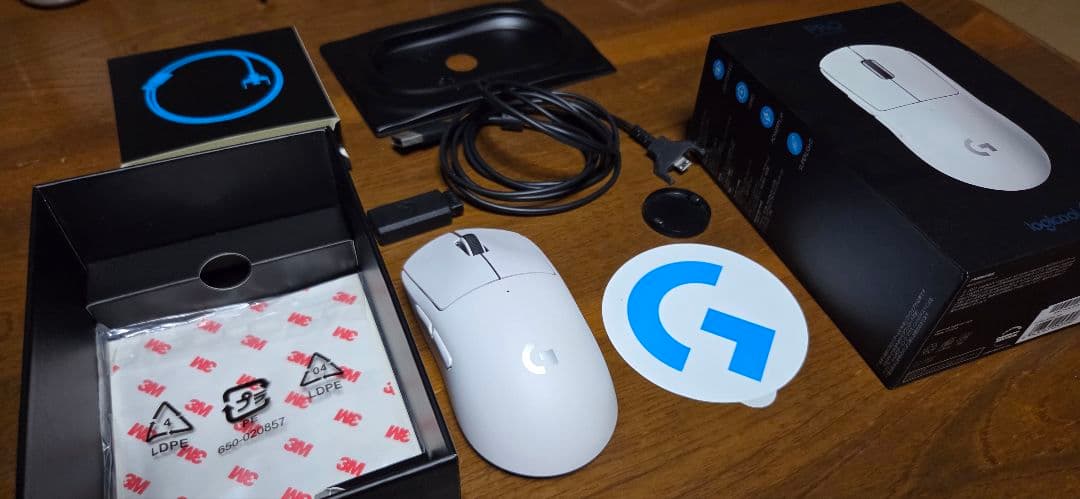 Logicool G PRO X SUPERLIGHT ホワイト