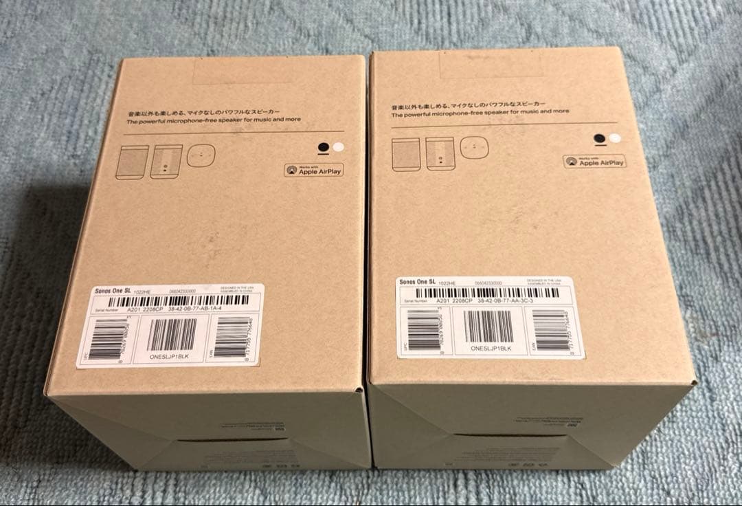 ソノス　Sonos ワンエスエル oneSL スピーカー　ブラック　ワイヤレス