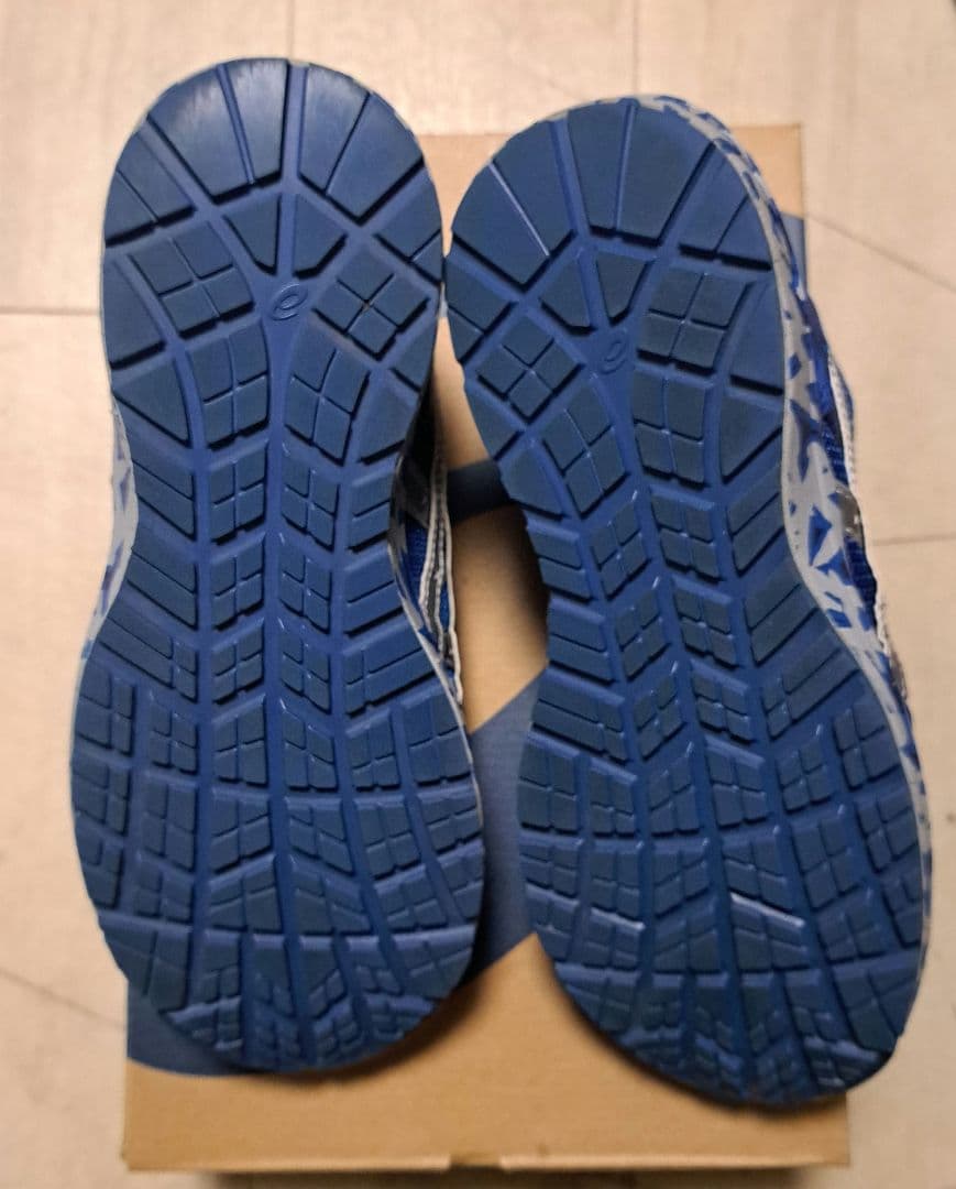 【美品】アシックス安全靴 ブルーBOA 希少カラー 25㎝～26㎝の方におすすめ