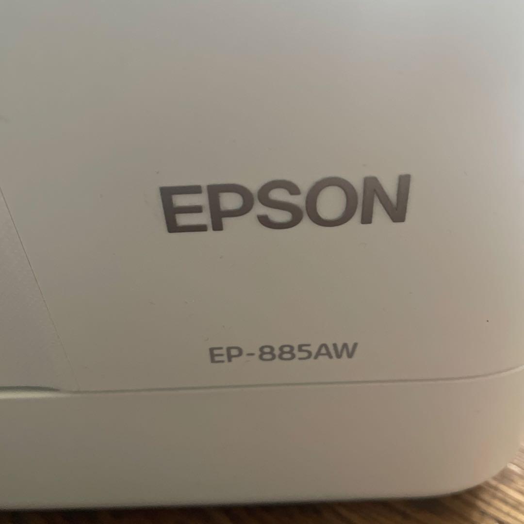 EPSONプリンター　EP-885AW 動きますが壊れています