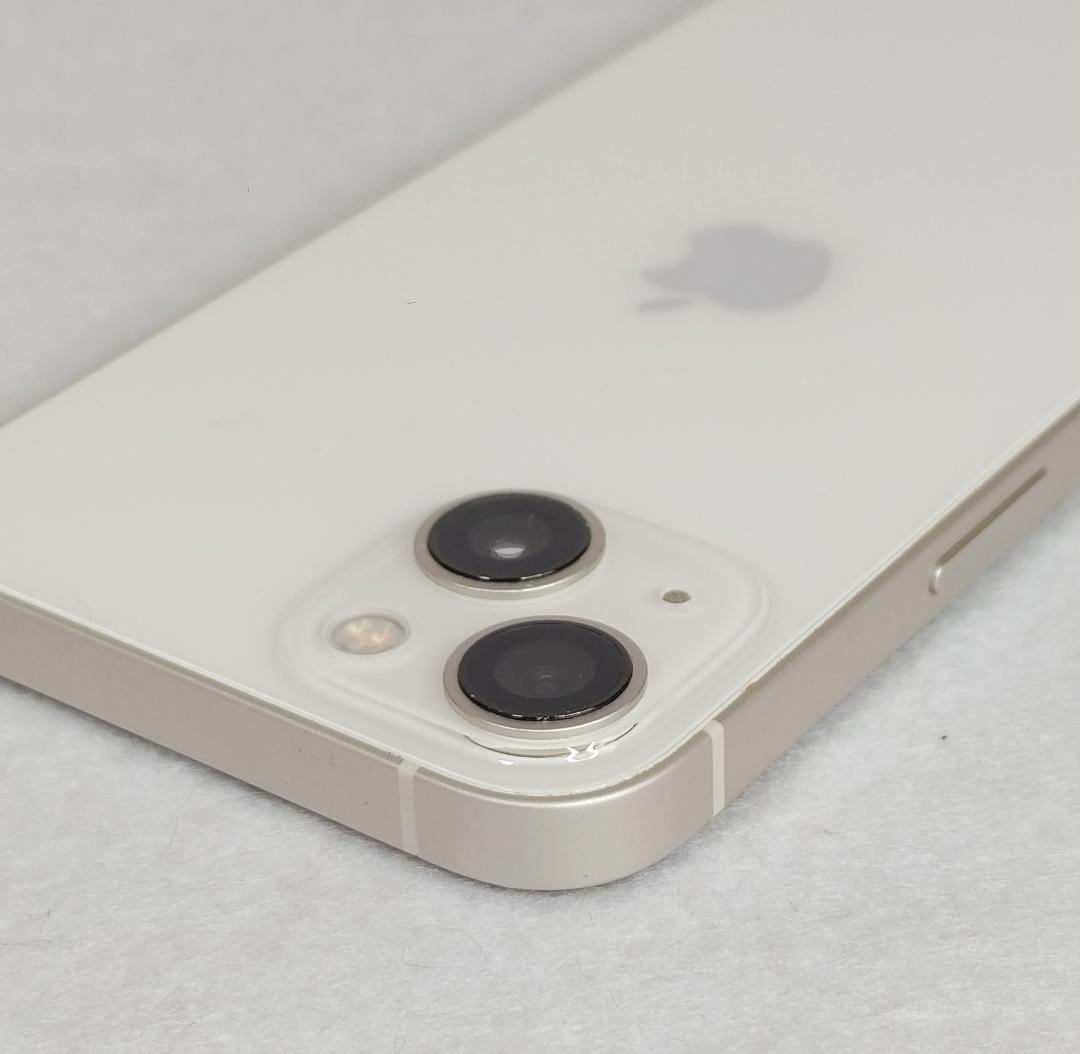 【判定○・simフリー・バッテリー100%】iPhone13 128GBホワイト