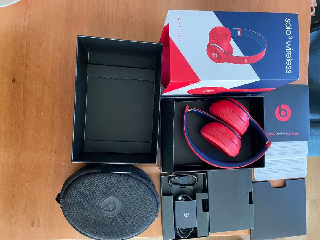beats solo3 wireless クラブコレクション レッド
