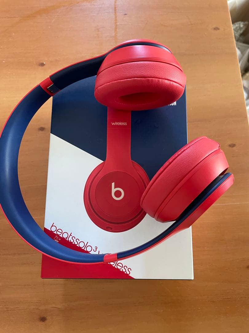 beats solo3 wireless クラブコレクション レッド