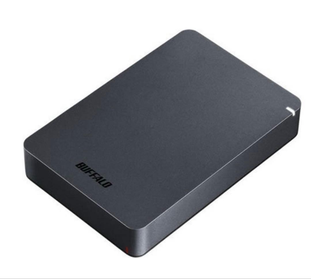 【新品未開封】BUFFALO ポータブルハードディスク 4.0TB