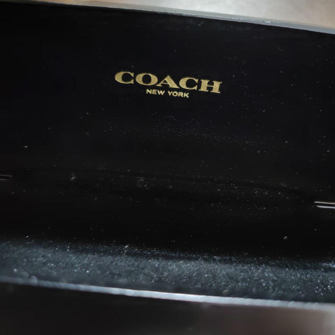 COACH ブラック メガネケース