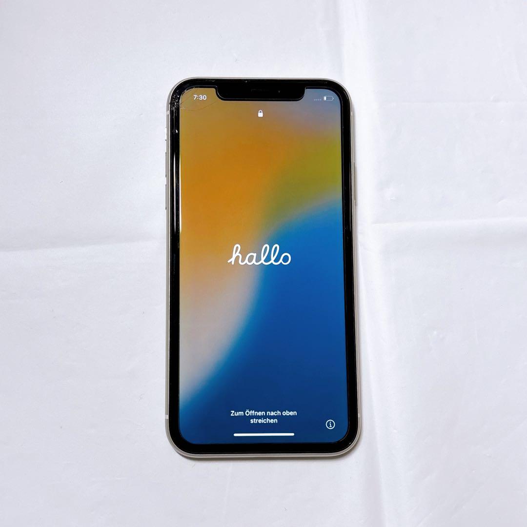 iPhone 11 256 GB SIMフリー 本体 ジャンク品 ホワイト 箱付