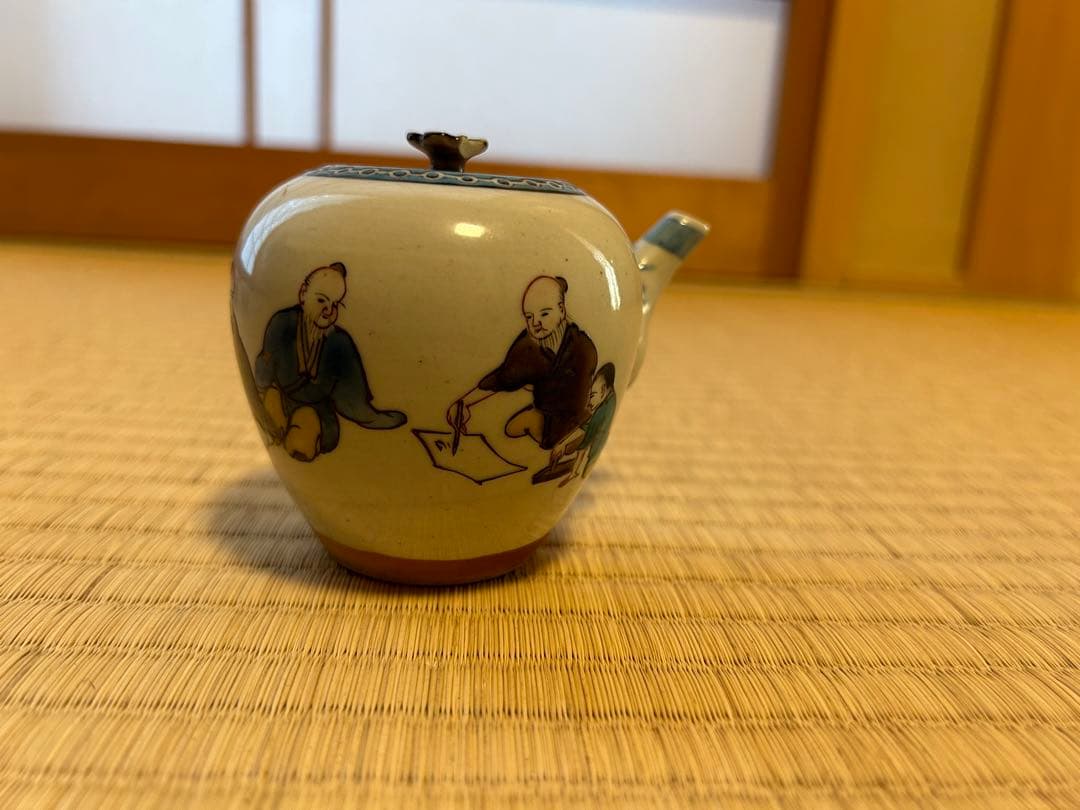 初代徳田八十吉　急須・湯呑み
