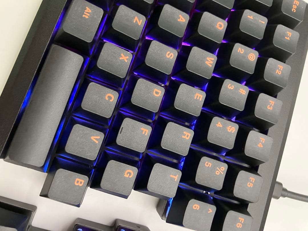Mistel Barocco MD770RGB 分割型キーボード US配列 茶軸