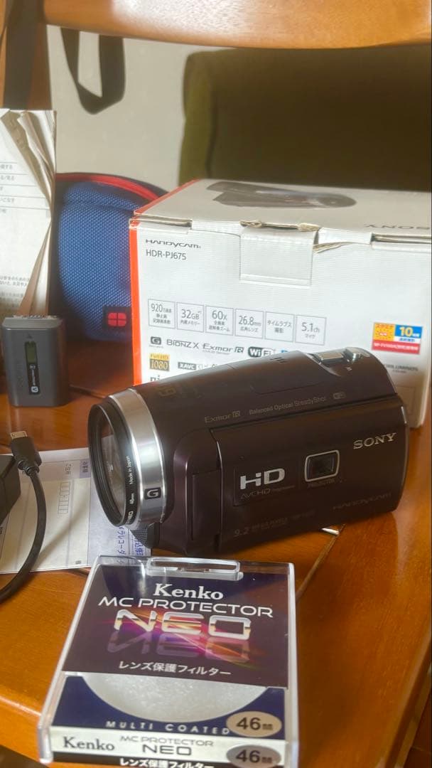 SONY HDR-PJ675ビデオカメラ プロジェクター機能付 美品