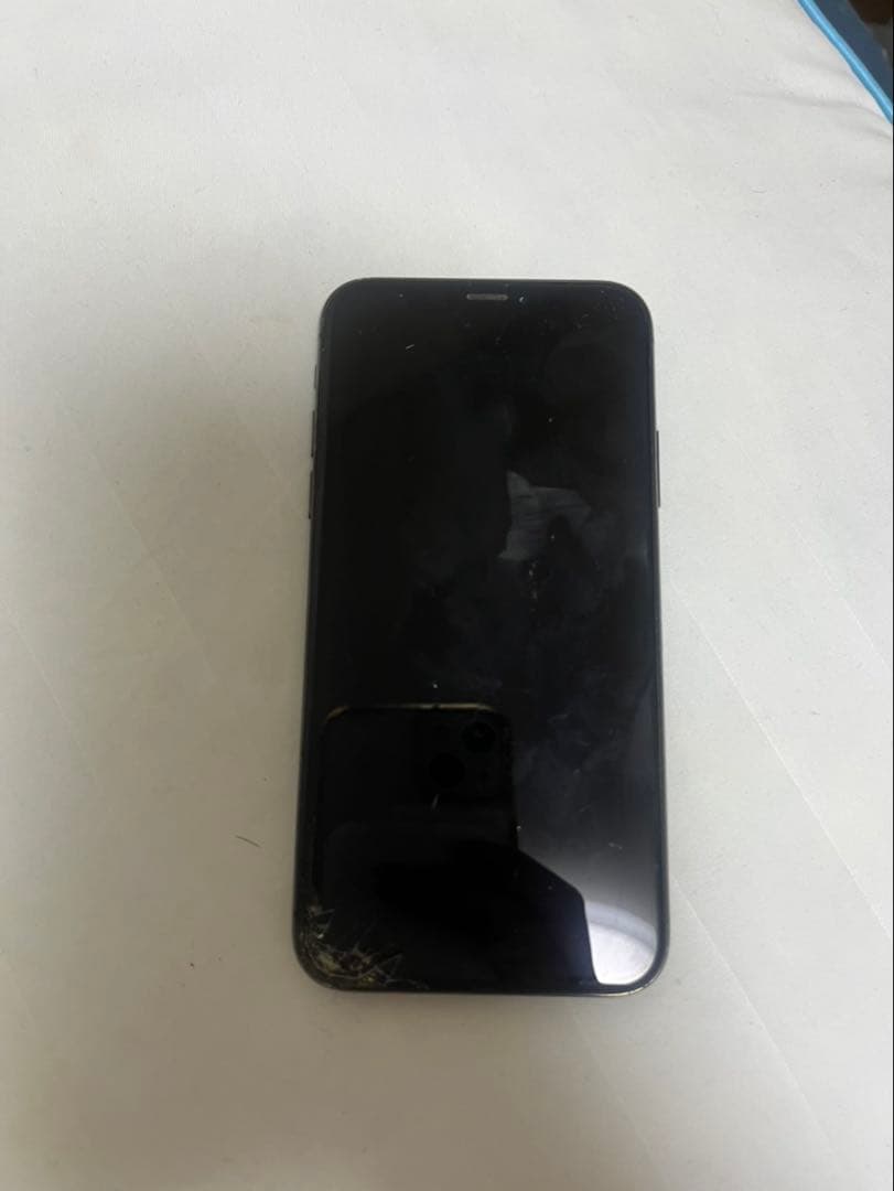 Apple iPhone X スペースグレー　ジャンク！