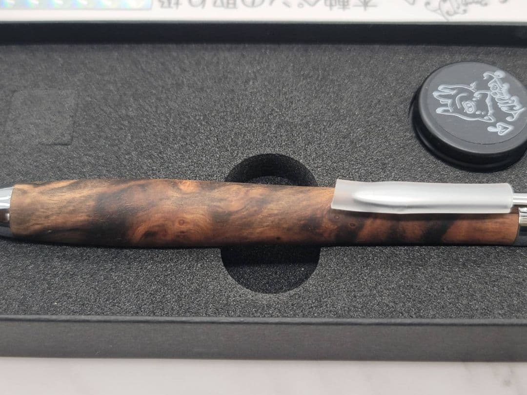 新品　こぶた工房　カリマンタンエボニー　極上　シャープペンシル0.5