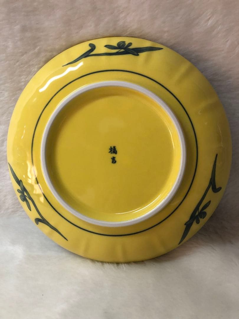 新品　未使用　たち吉　蘭ちらし 中皿 5枚セット
