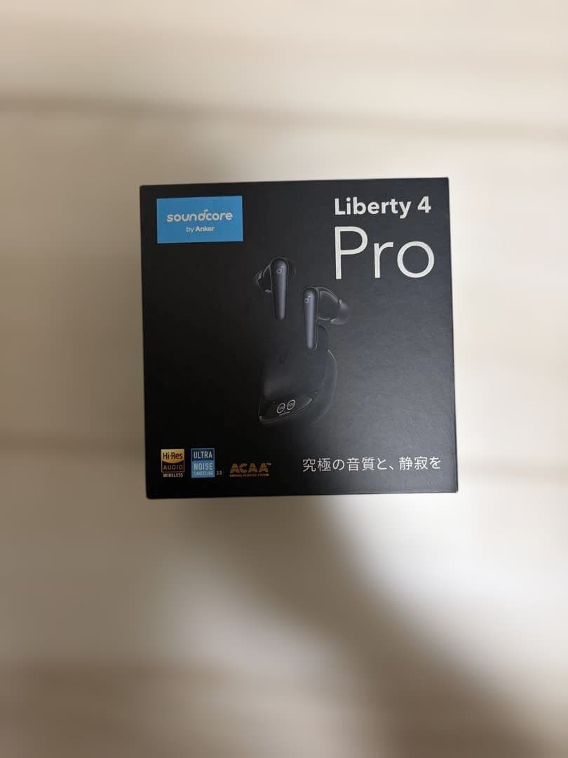 Soundcore Liberty 4 Pro ブラック　箱・付属品完備