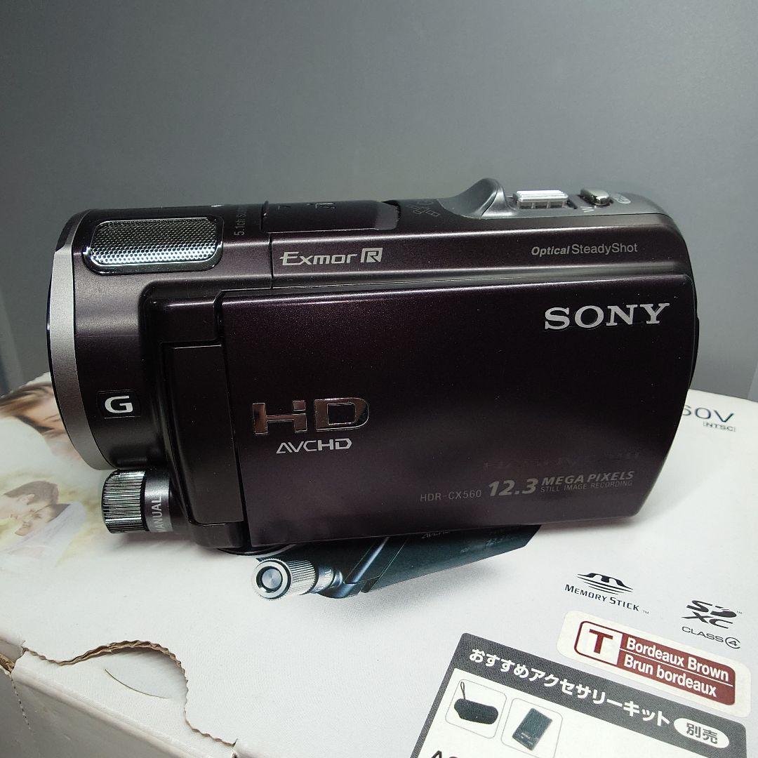 SONY HDR-CX560V ハンディカム　ビデオカメラ