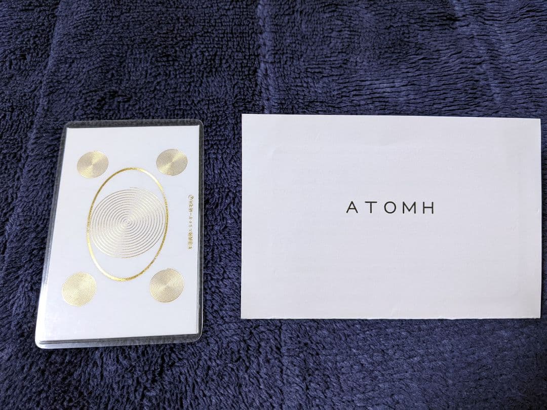 希少良品 ATOMH カード 波動の法則 足立育郎 アクセサリー