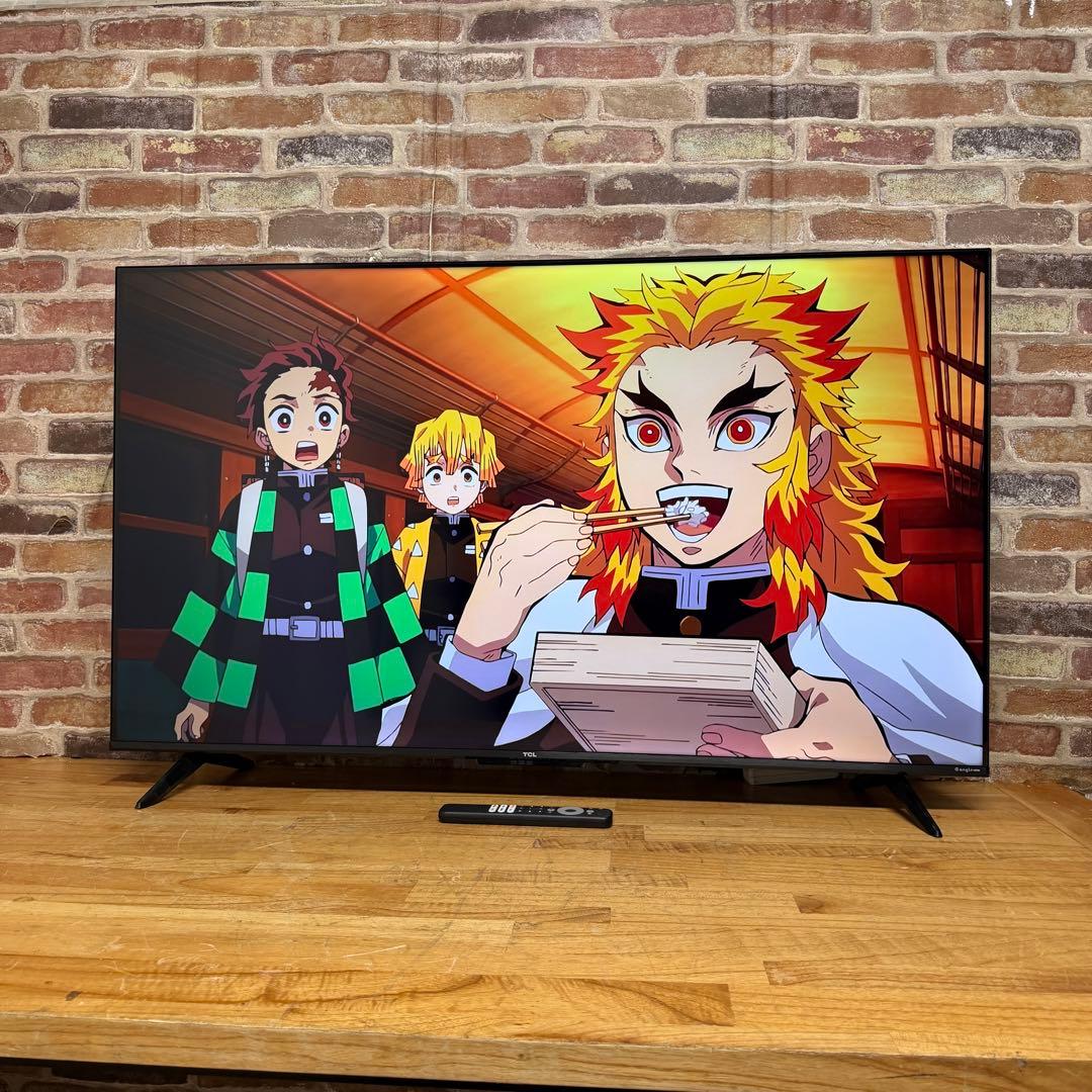 TCL 50V型4K チューナーレス 液晶テレビ 50P65E 2025年製