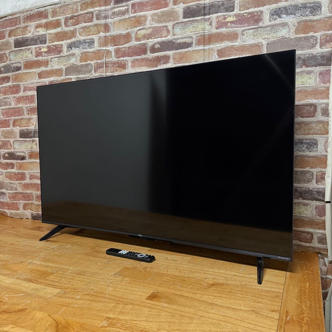 TCL 50V型4K チューナーレス 液晶テレビ 50P65E 2025年製