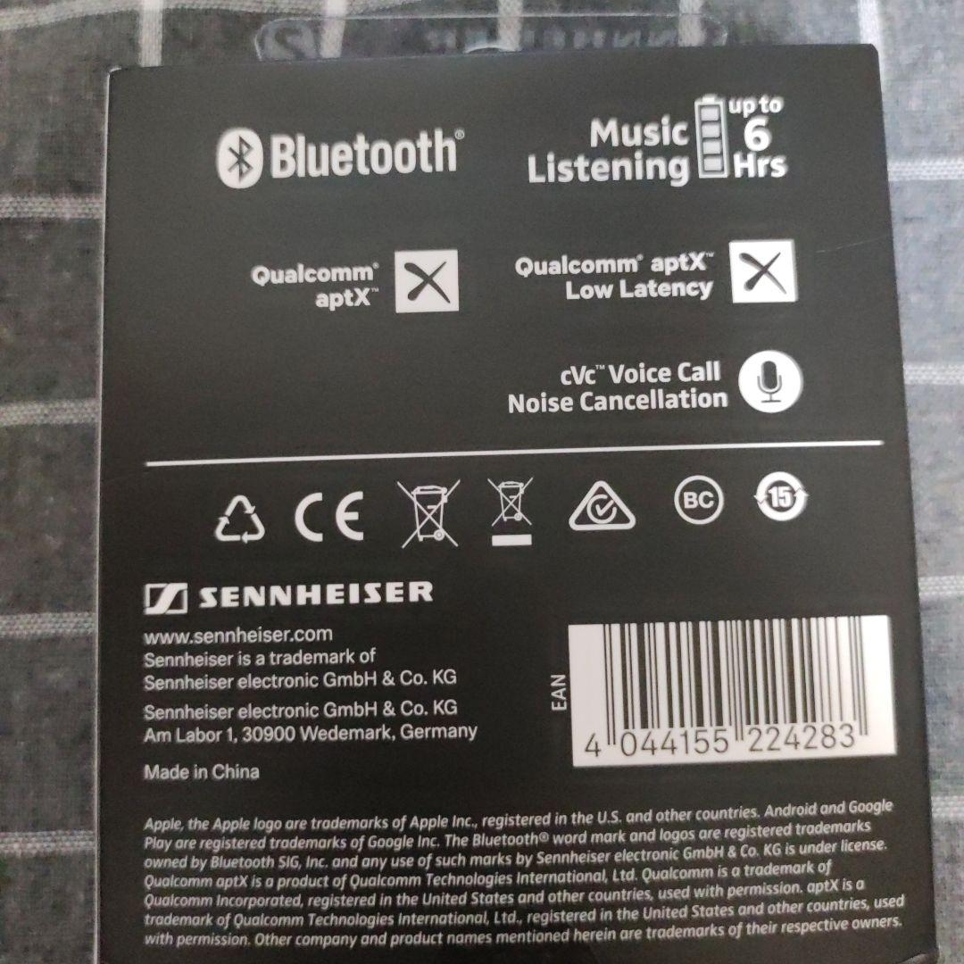Sennheiser CX 6.00BT ワイヤレスイヤフォン