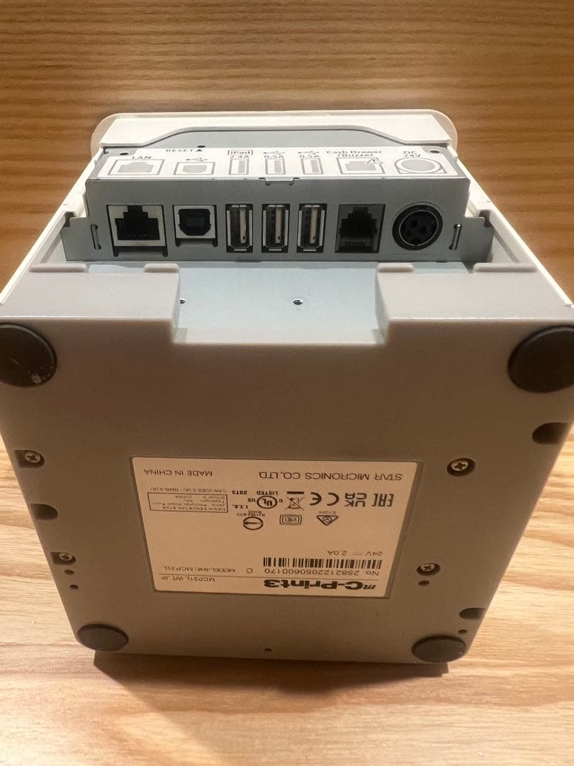 スター精密　レシートプリンター　MCP31L レシートプリンター 収納付き