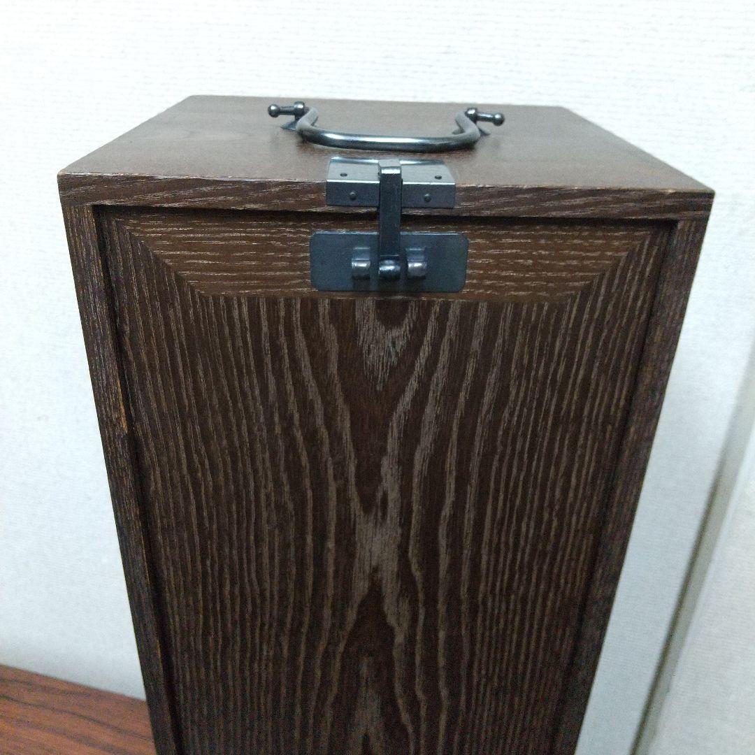 短冊箱 　茶道具　焼桐