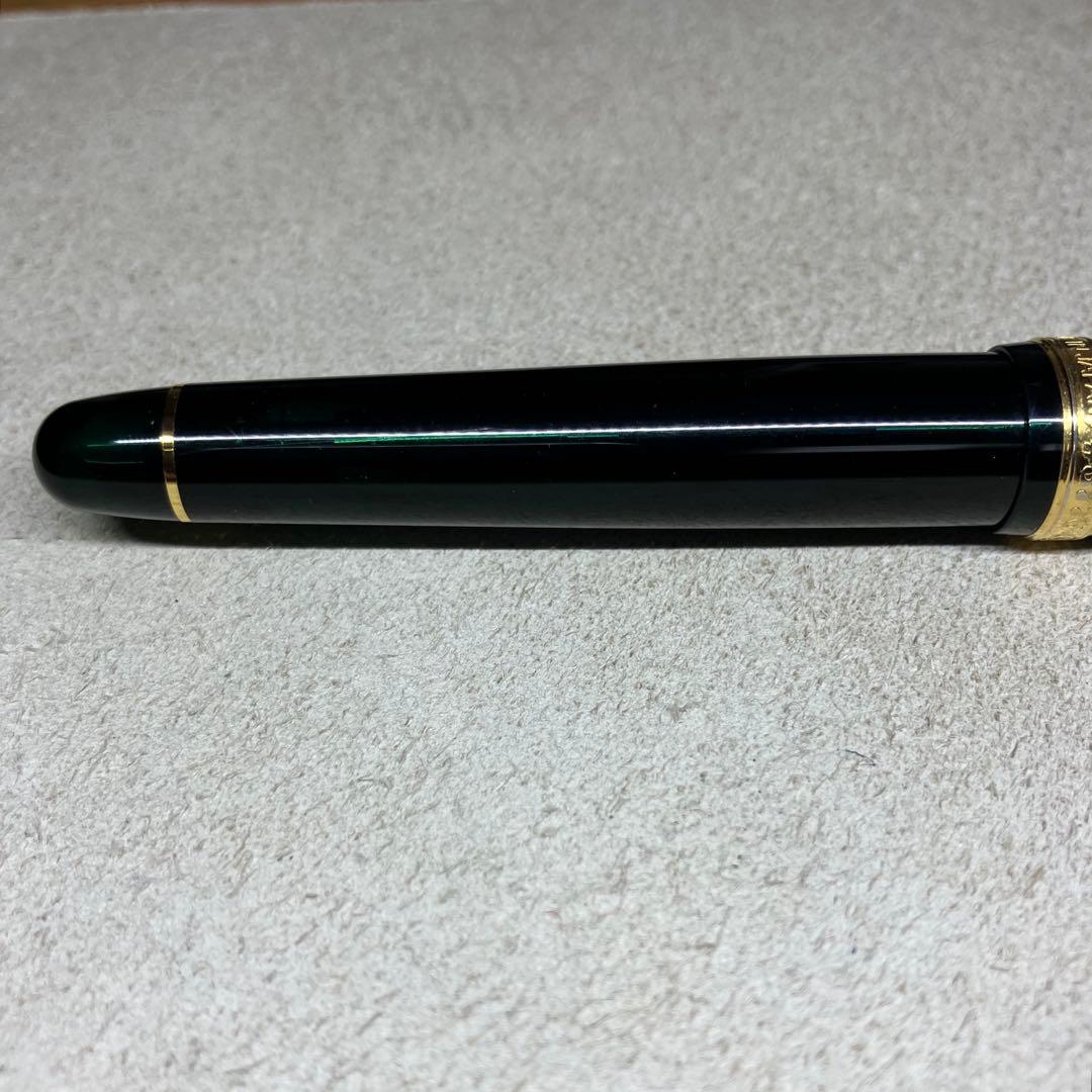 【極美品】プラチナ万年筆 センチュリー3776 F コンバーター付き Gr