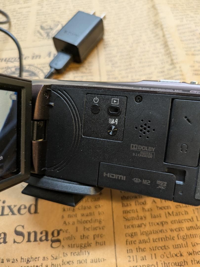 中古　SONY HANDYCAM HDR-CX480