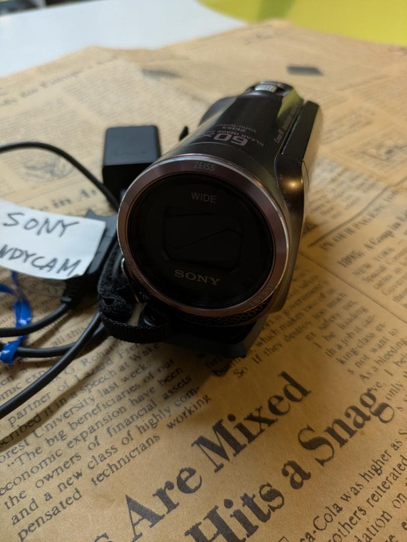 中古　SONY HANDYCAM HDR-CX480