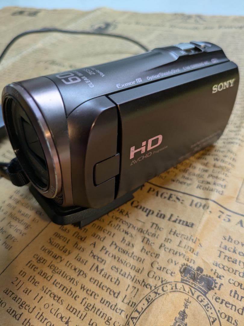 中古　SONY HANDYCAM HDR-CX480