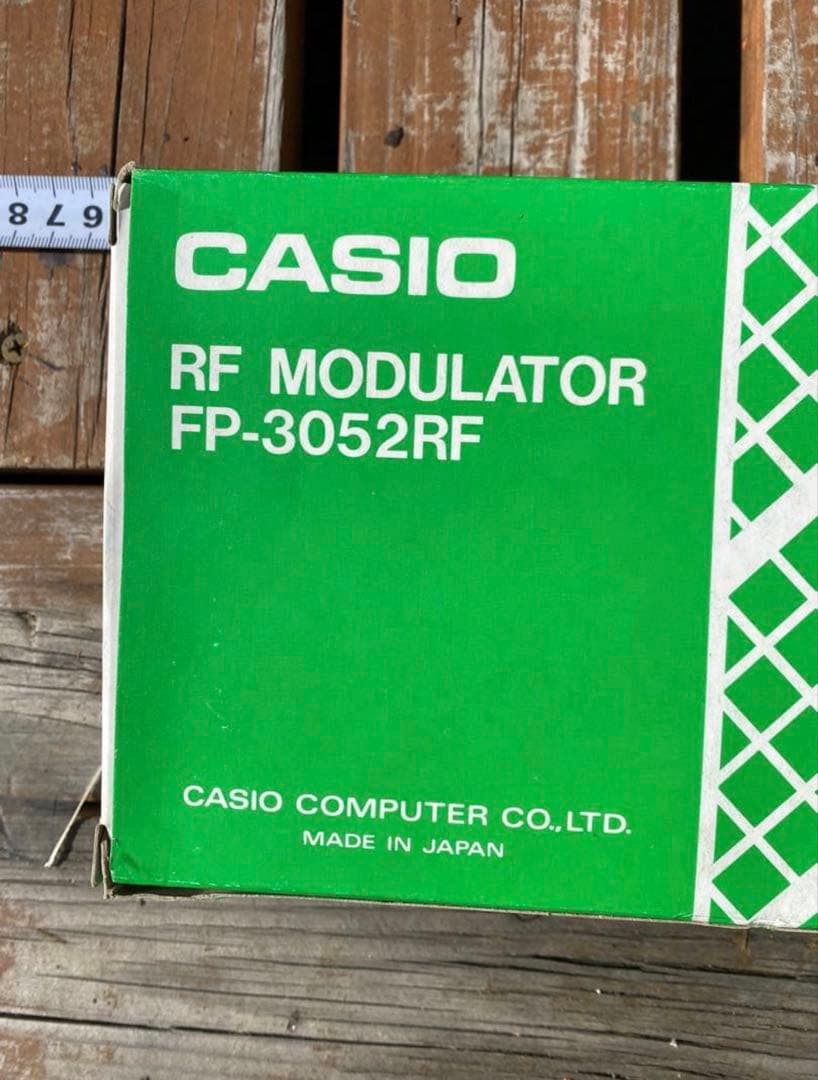 CASIO RF MODULATOR FP-3052RF（箱・保証書あり）