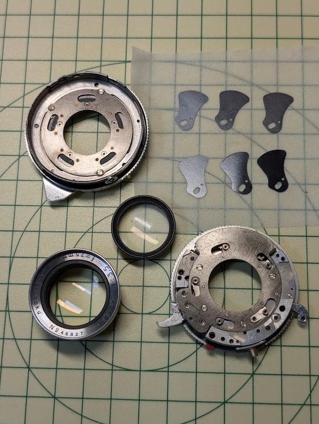 【完動品・美品】 KONICA 小西六 Pearl Ⅲ 蛇腹 中判フィルムカメラ