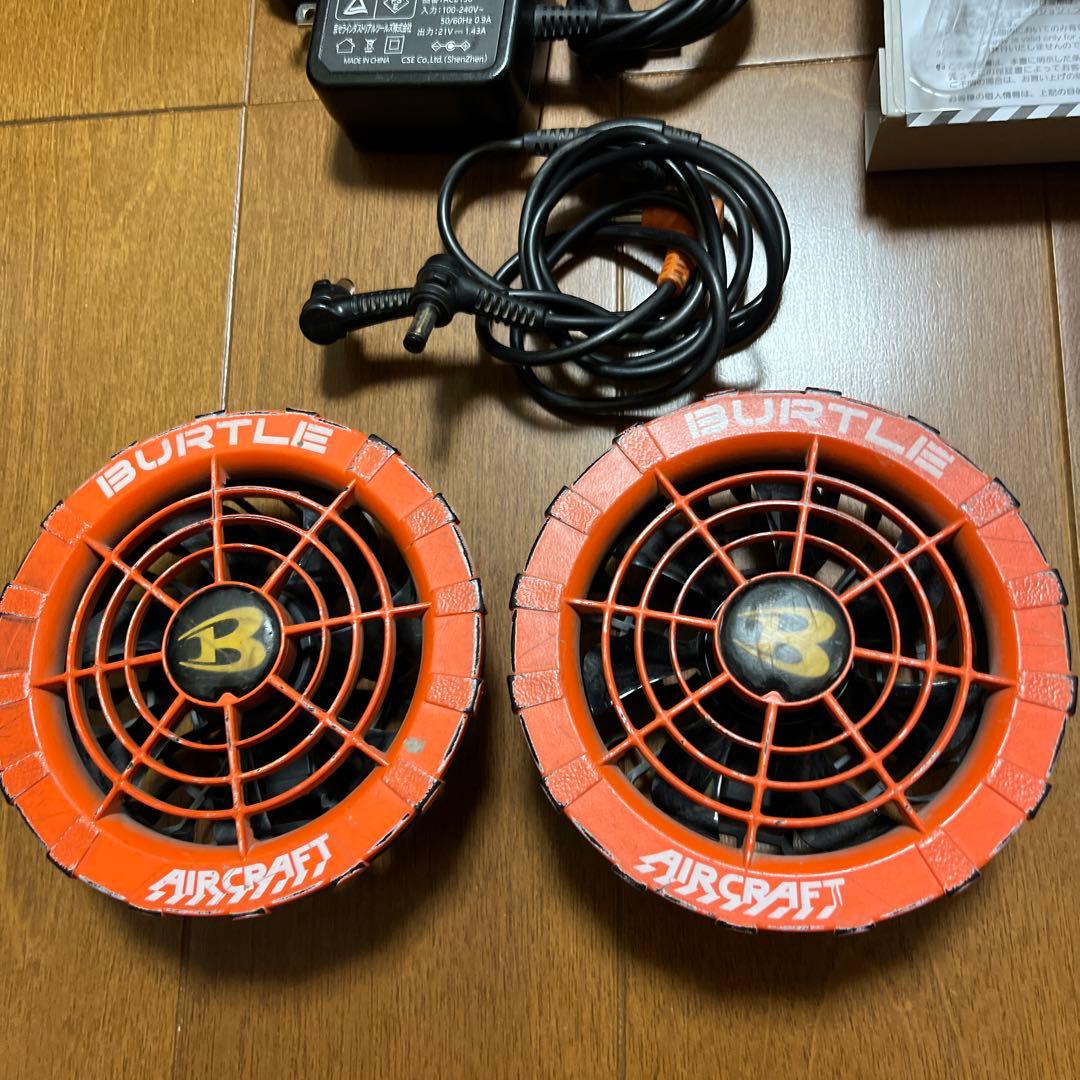 バートル バッテリー19v17v ac310ファンセット