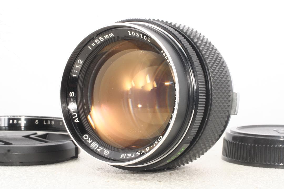 訳アリ品【整備済/完動品】☆OLYMPUS G.ZUIKO 55mm f1.2