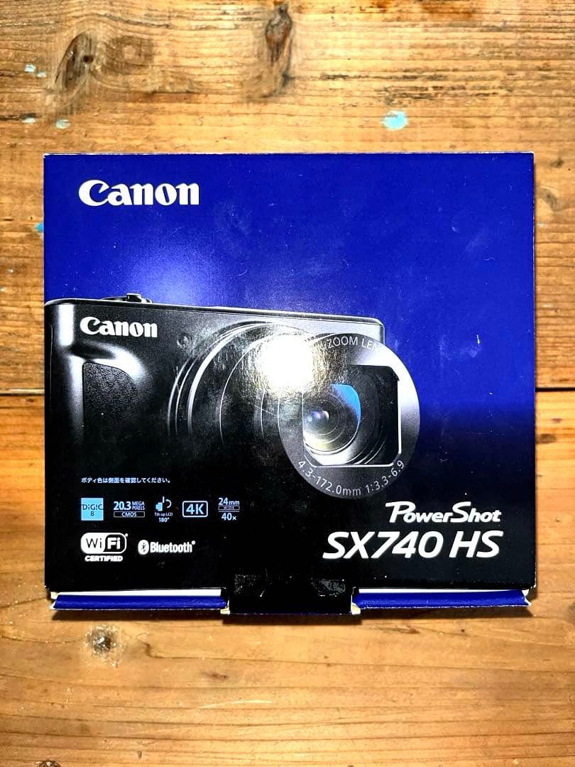 新品 Canon PowerShot SX740HS 店頭展示品 キヤノン