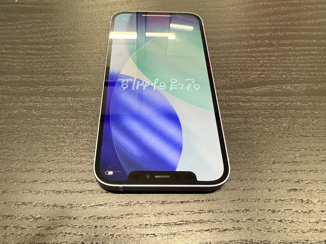 【美品】iPhone12 パープル 128GB【SIMフリー】