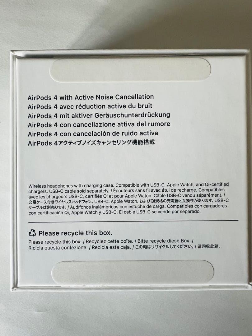 Apple AirPods 4 (ANC) 本体