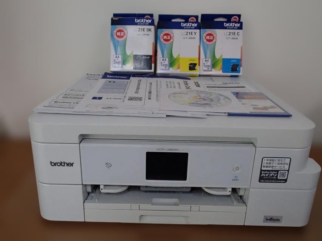 中古品　brother DCP-J983N　 多機能インクジェット　プリンター
