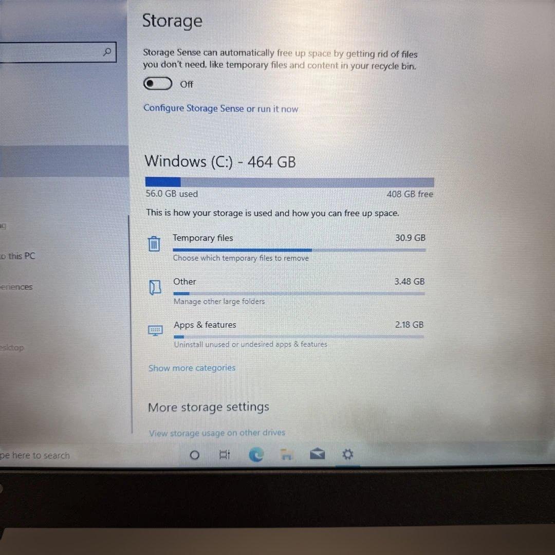ノートパソコンLenovo ideapad 330 Ram4Gb/500Gb