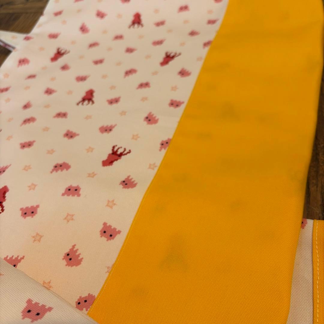 メンダコ　入園入学4点セット♡バッグ♡上履き入れ♡お着替え袋♡コップ入れ