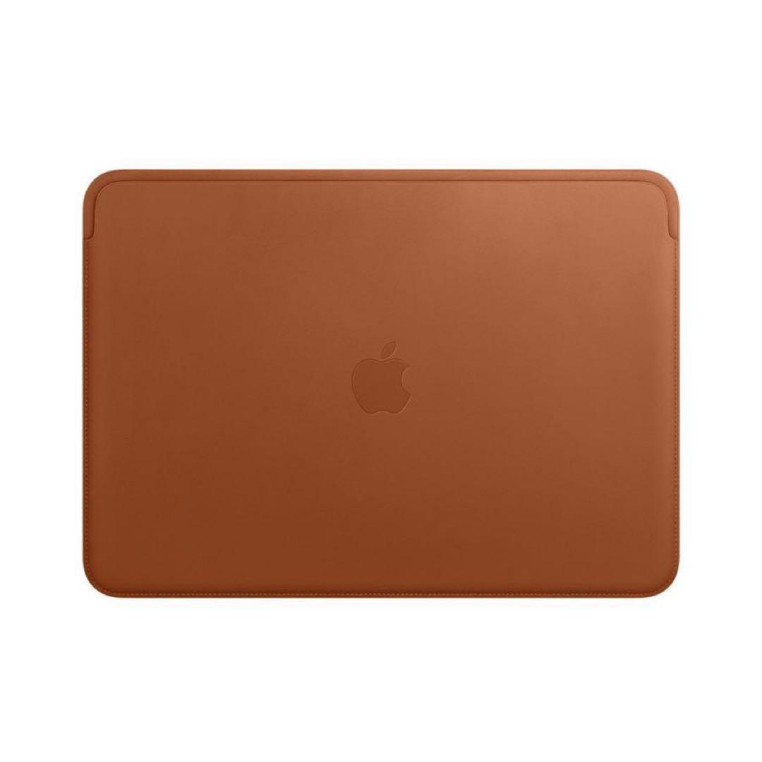 【新品】MacBook Pro レザースリーブ 純正ケース 15インチ ブラウン