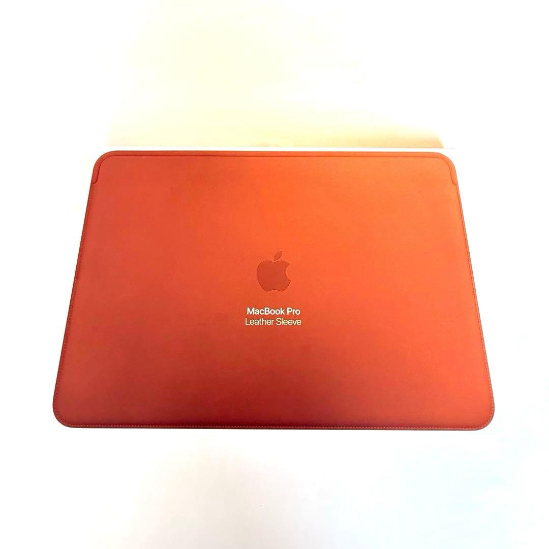 【新品】MacBook Pro レザースリーブ 純正ケース 15インチ ブラウン