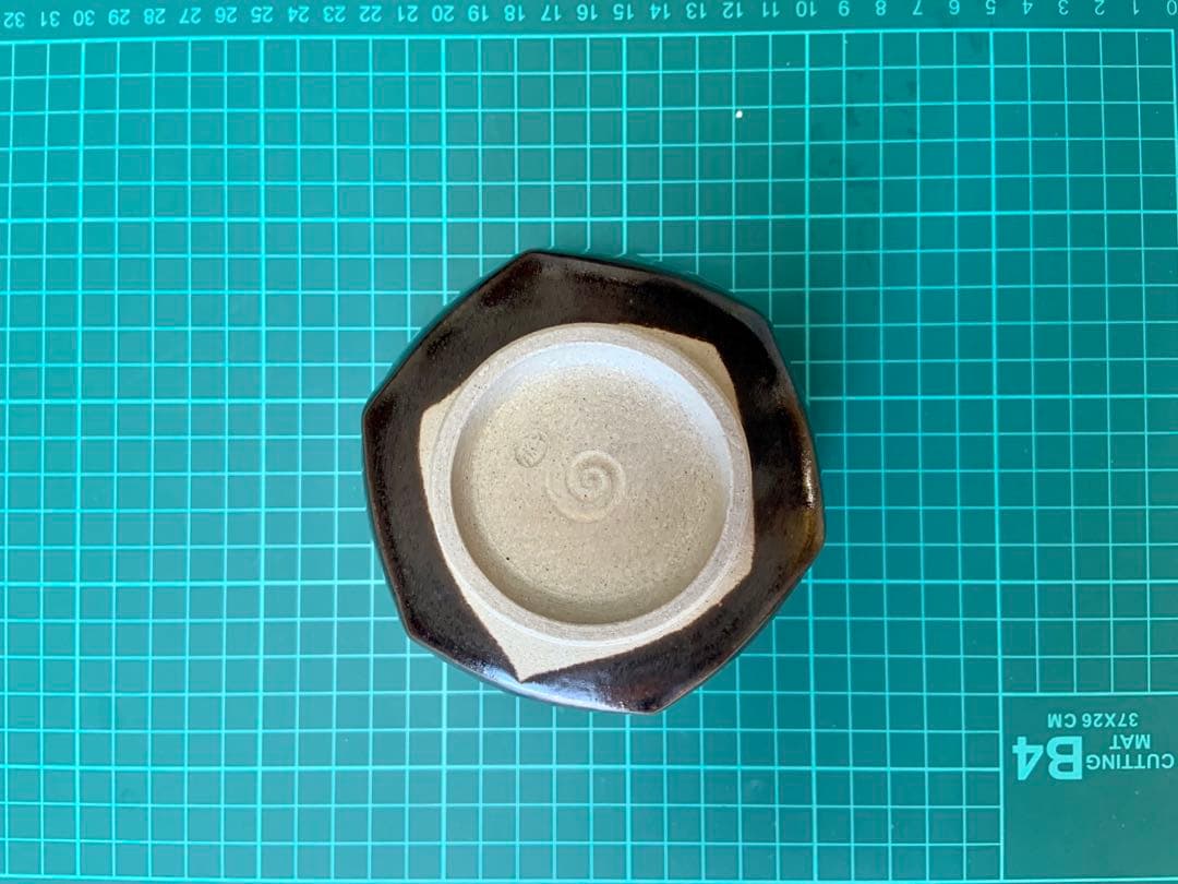 【茶道具】膳所焼 淡海せこ造　抹茶茶碗（共箱）