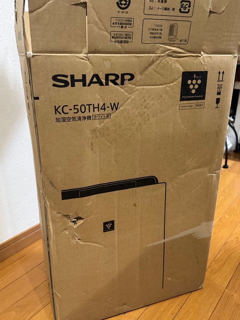 [未使用品 ]SHARP KC-50TH4-W 空気清浄機2021年製